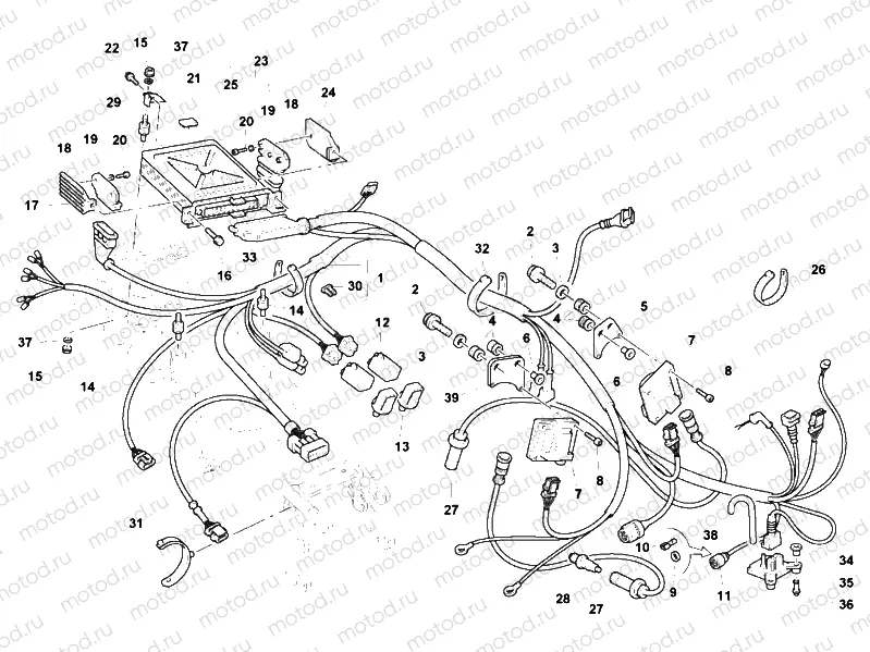 ENGINE CONTROL UNIT » HANDLE BAR