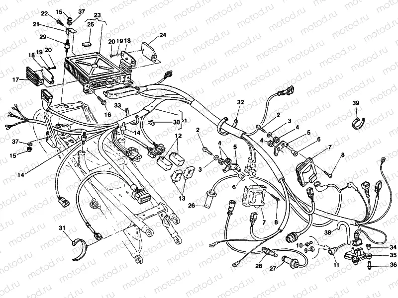 ENGINE CONTROL UNIT » HANDLE BAR
