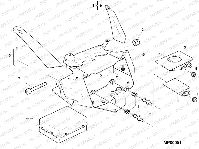 ENGINE CONTROL UNIT » HANDLE BAR
