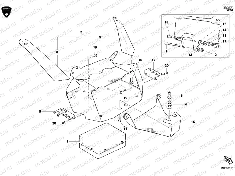 ENGINE CONTROL UNIT » HANDLE BAR