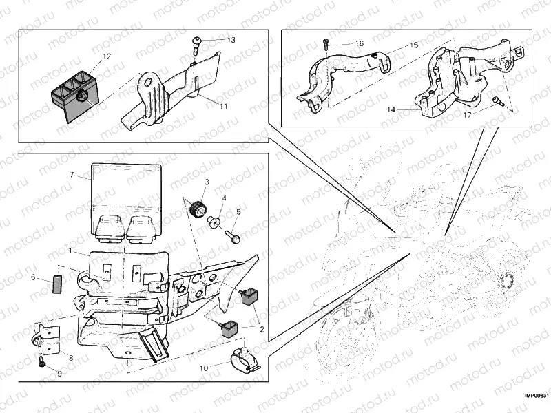ENGINE CONTROL UNIT » HANDLE BAR