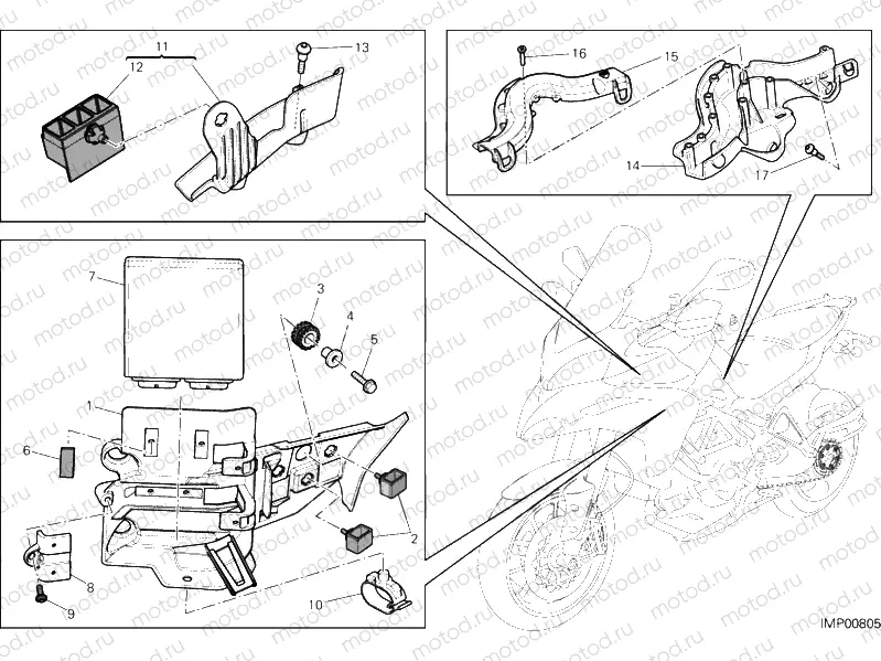 ENGINE CONTROL UNIT » HANDLE BAR