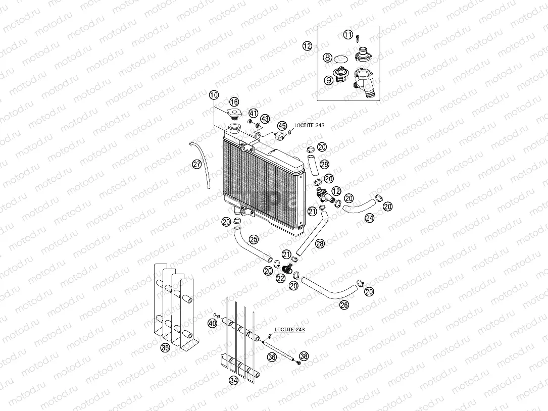 ENGINE - COOLING SYSTEM