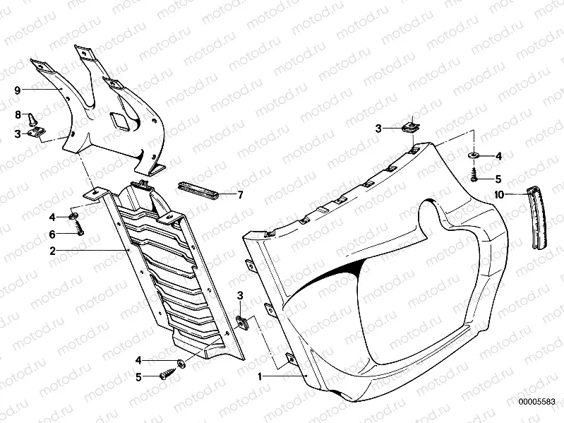 Engine covering