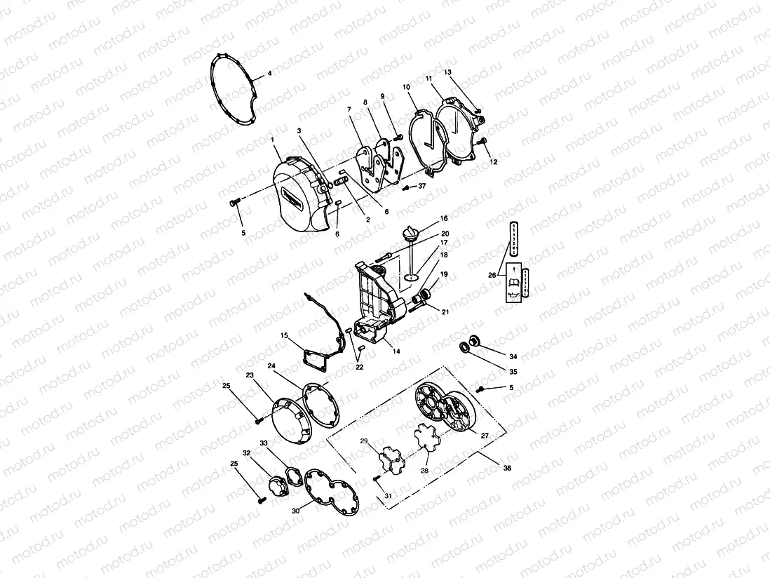 Engine Covers Black 4902 »