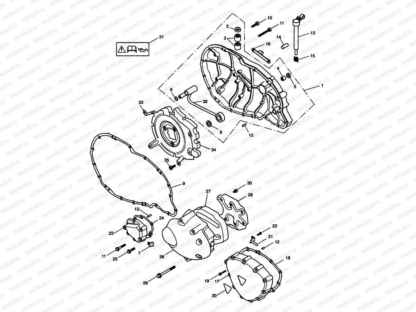 Engine Covers - Bonneville