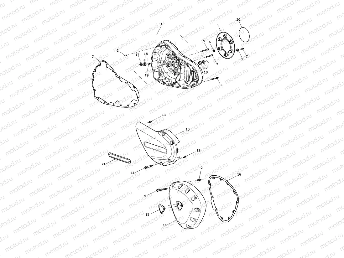 Engine Covers - Night Storm