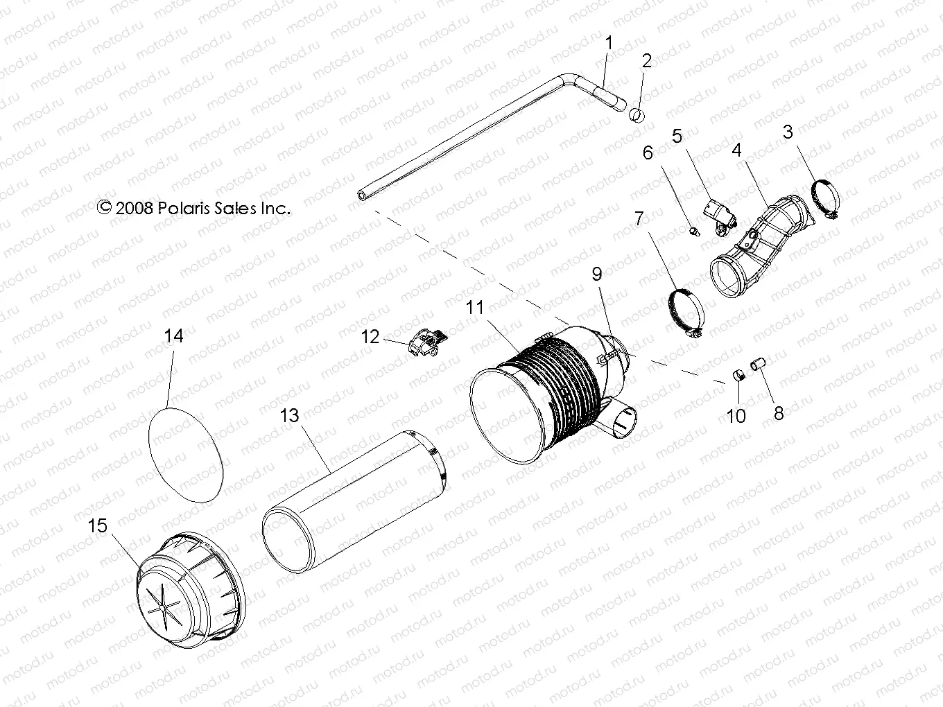ENGINE | ENGINE, AIR INTAKE SYSTEM - R10HR76AG/AR (49RGRAIRBOX077006X6)