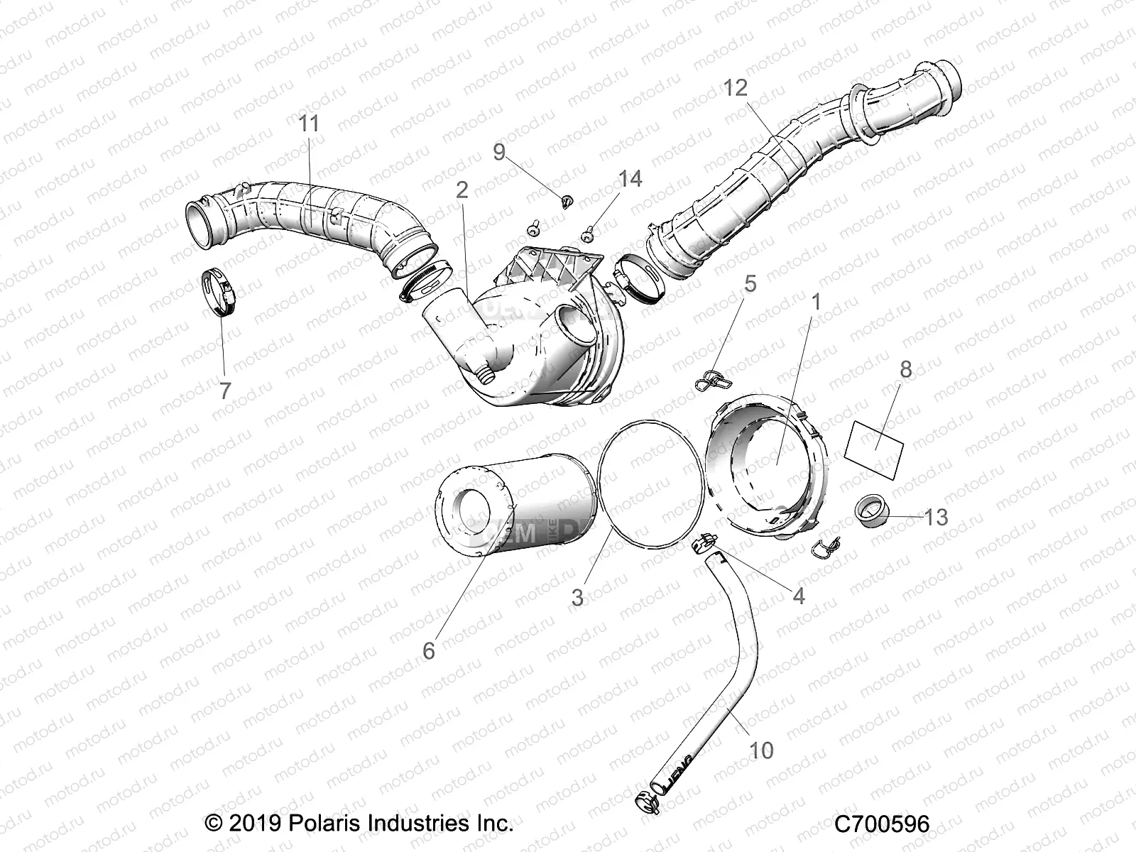ENGINE | ENGINE, AIR INTAKE SYSTEM - R21T6A99A1/B1 (C700596)