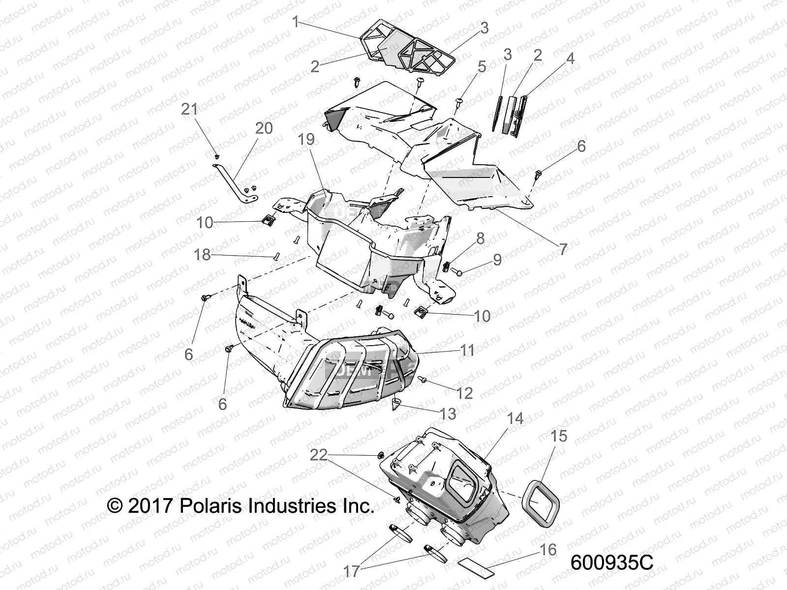 ENGINE | ENGINE, AIR INTAKE SYSTEM - S21EEC8RS ALL OPTIONS (600935C)