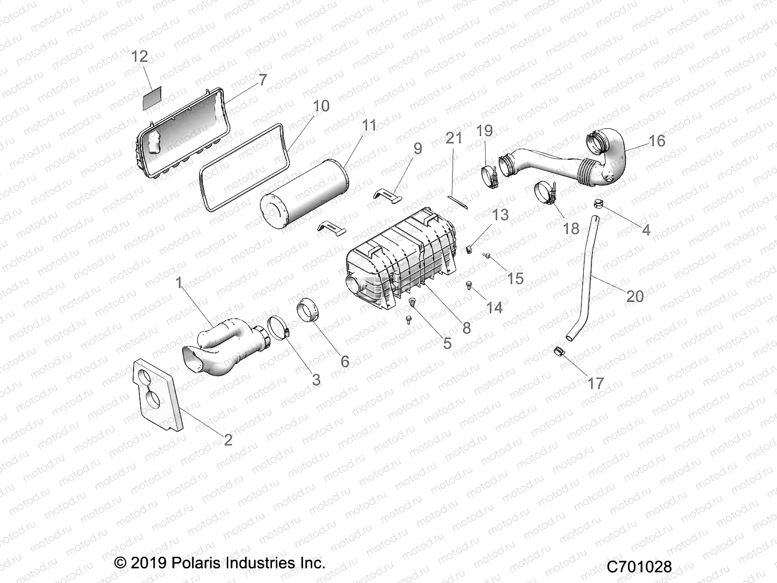 ENGINE | ENGINE, AIR INTAKE SYSTEM - Z22ASA87A2(C701028)