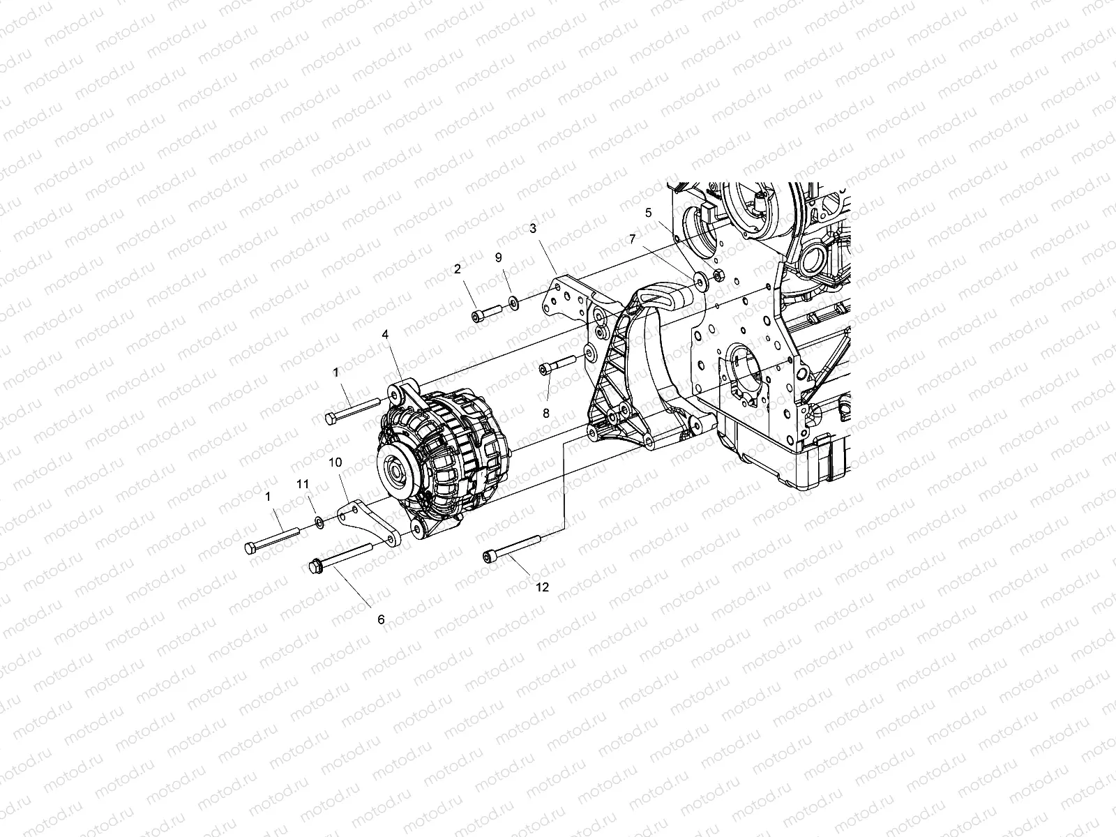 ENGINE | ENGINE, ALTERNATOR - R15RTAD1AA/EA/ED1EA (49RGRALTERNATOR15DSL)