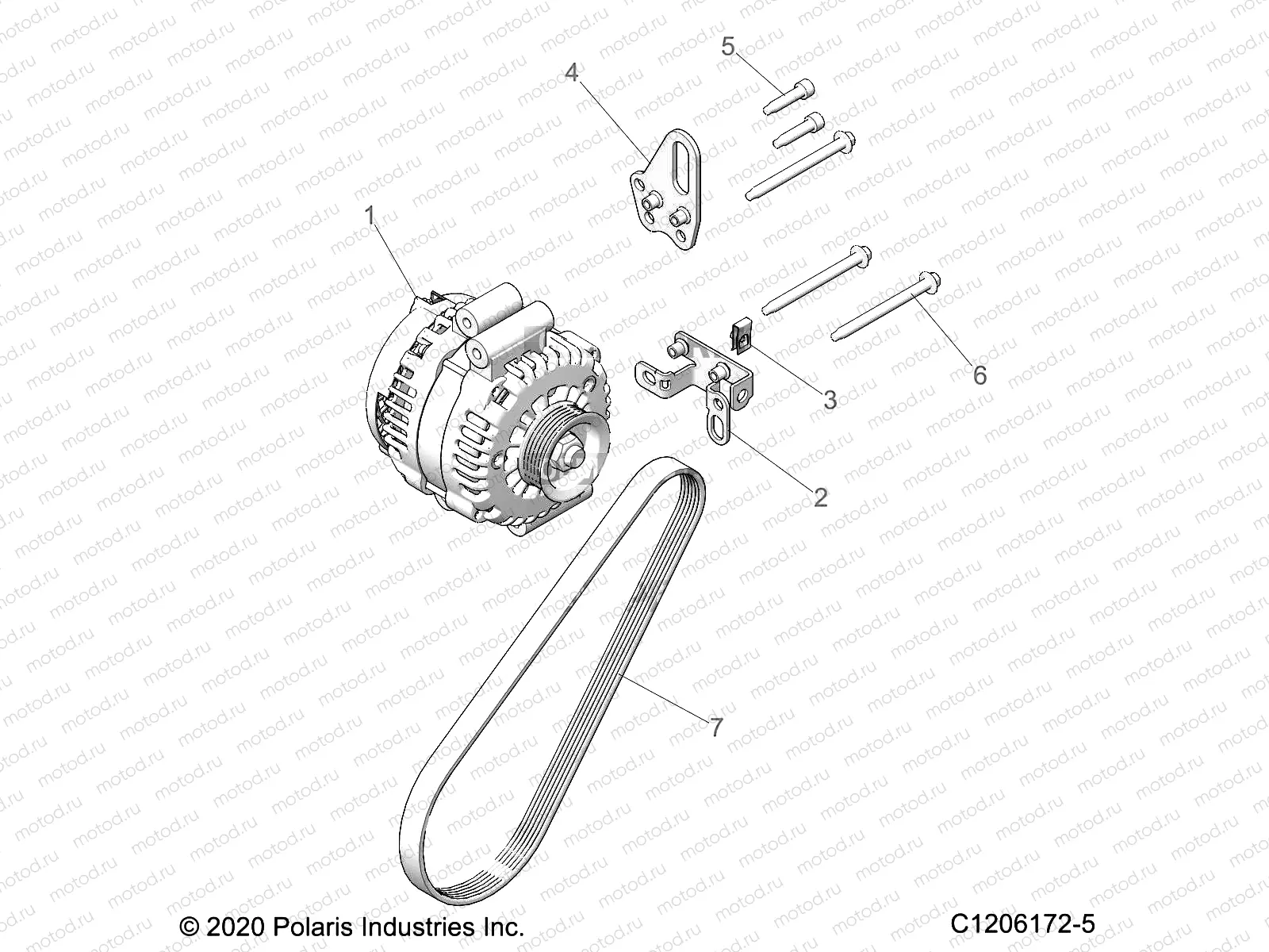 ENGINE | ENGINE, ALTERNATOR - Z23RGD2KAJ/AK/BJ/BK (C1206172-5)