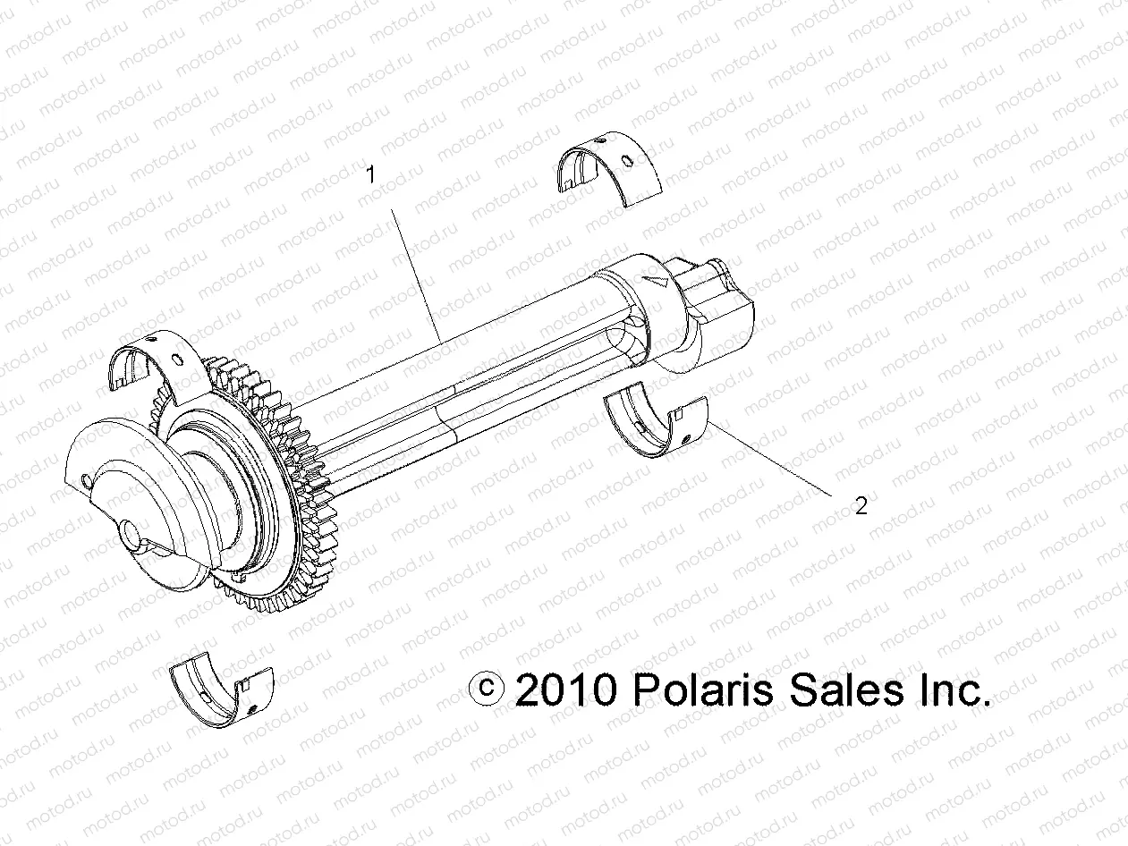 ENGINE | ENGINE, BALANCER - R13XT87AA/9EAK (49RGRBALANCER11RZR875)
