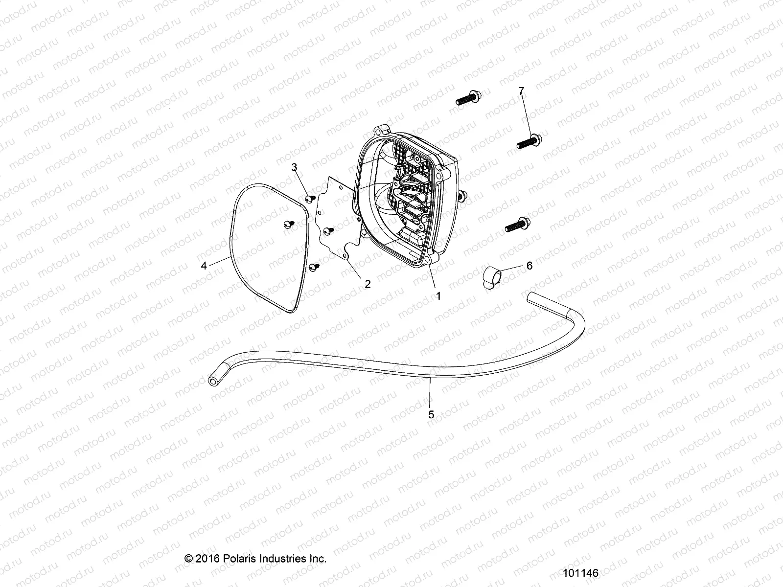 ENGINE | ENGINE, BREATHER - A17HAA15N7 (101146)