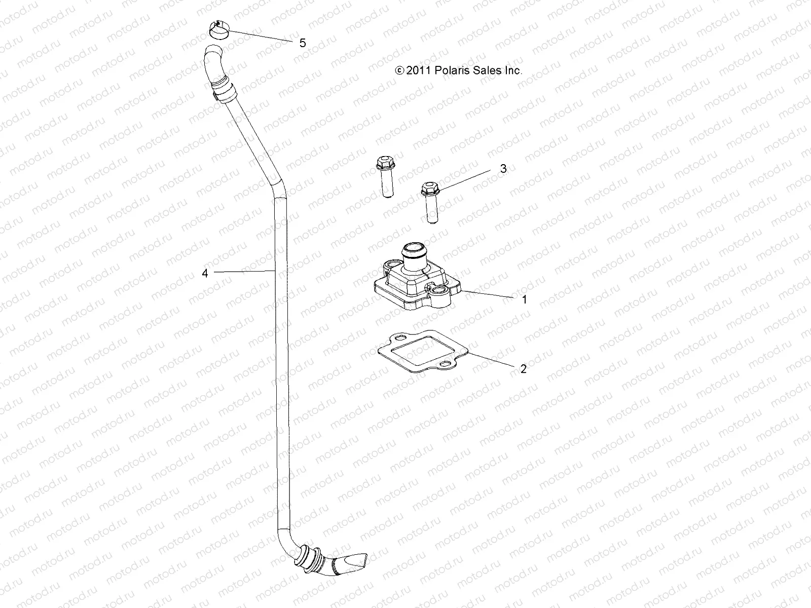 ENGINE | ENGINE, BREATHER - R12VH57FX (49RGRBREATHER12RZR570)