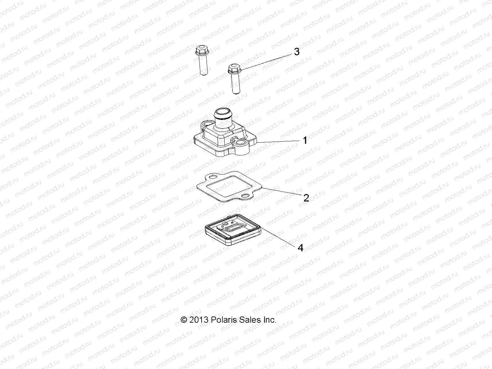 ENGINE | ENGINE, BREATHER - R20M4A57B1/B9/EBH (49RGRBREATHER14570)