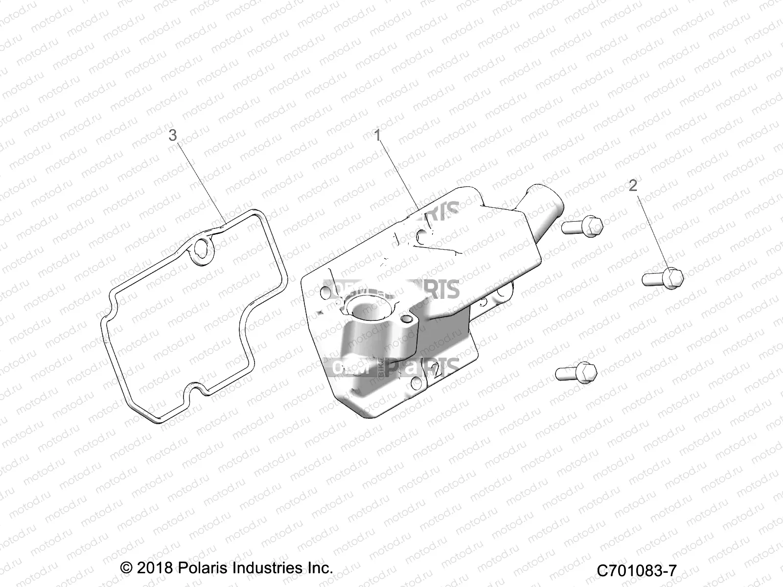 ENGINE | ENGINE, BREATHER - Z20ASE99AH/LH/BH (C701083-7)