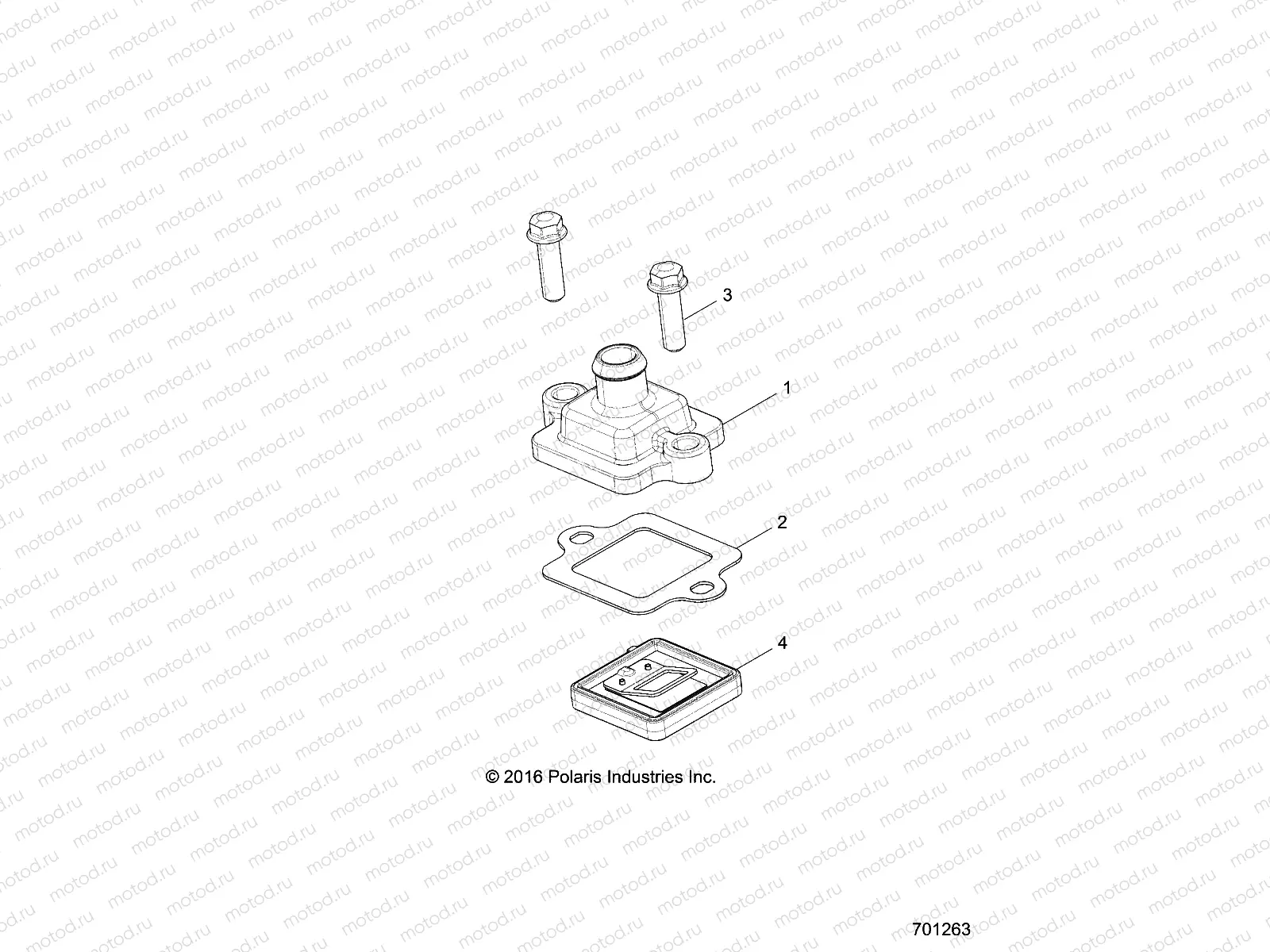 ENGINE | ENGINE, BREATHER - Z20CHA57A2/E57AM (701263)