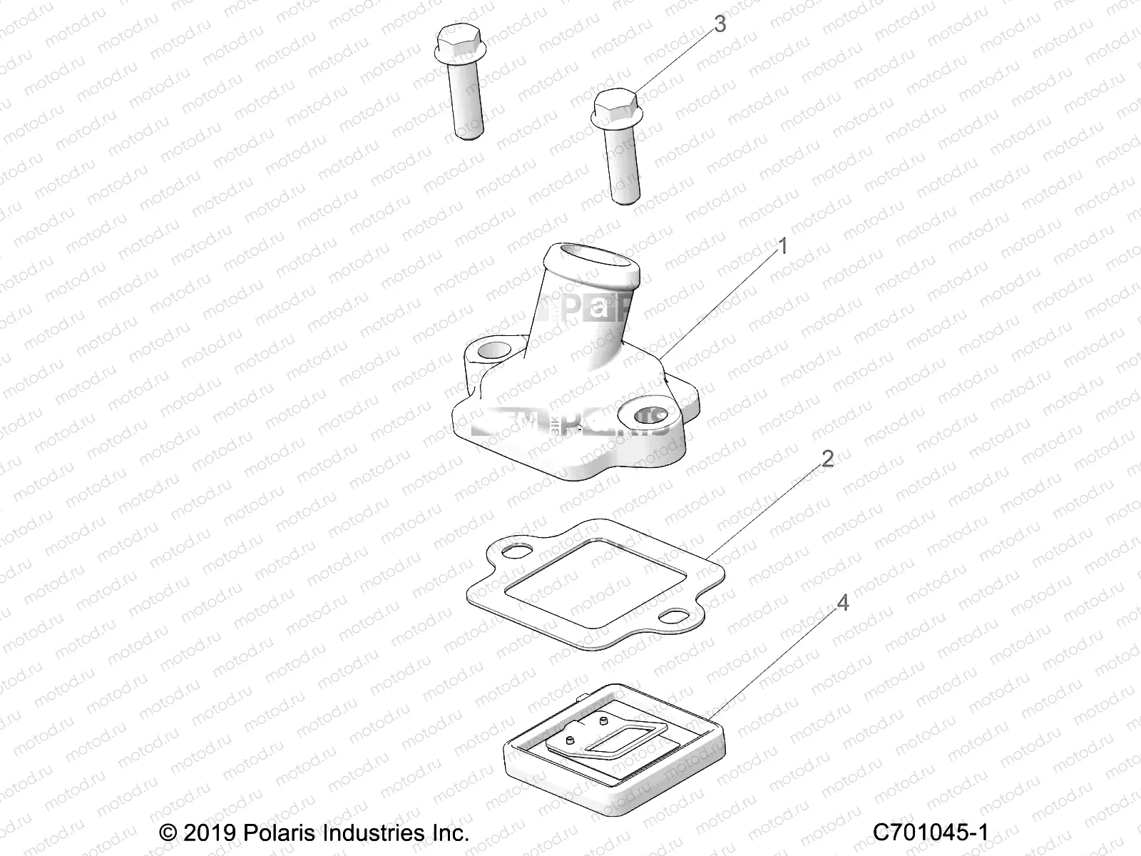 ENGINE | ENGINE, BREATHER - Z22CHA57A2/K2 (C701045-1)