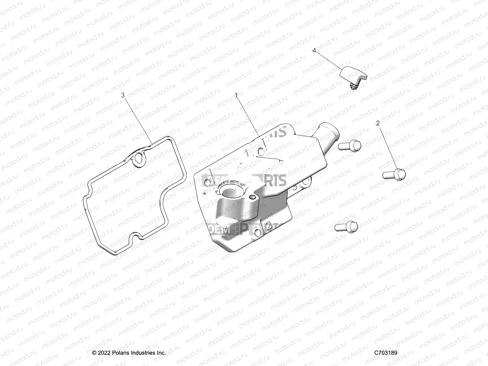 ENGINE | ENGINE, BREATHER - Z23ASE99F4/S99C4/F4 (C703189)