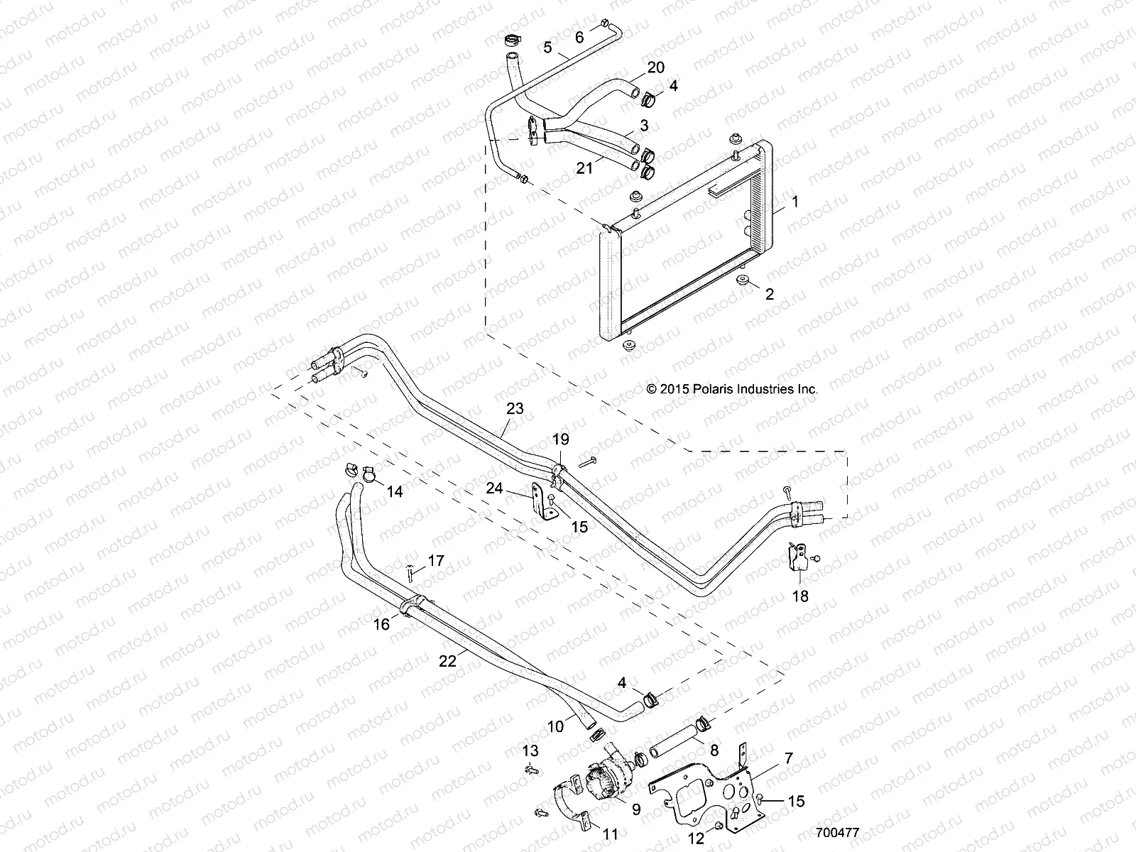 ENGINE | ENGINE, COOLING, AUX. SYSTEM - Z17VDS92CM (700477)