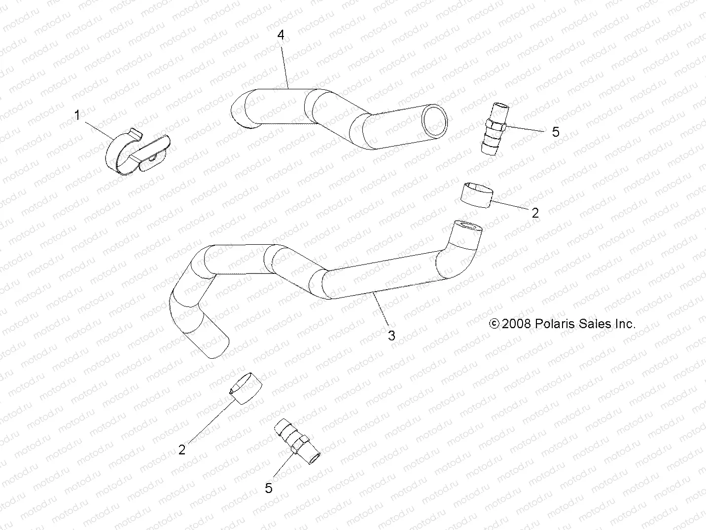 ENGINE | ENGINE, COOLING BYPASS - A10ZX85FL/FF (49ATVCOOLBYPASS09SPXP850)