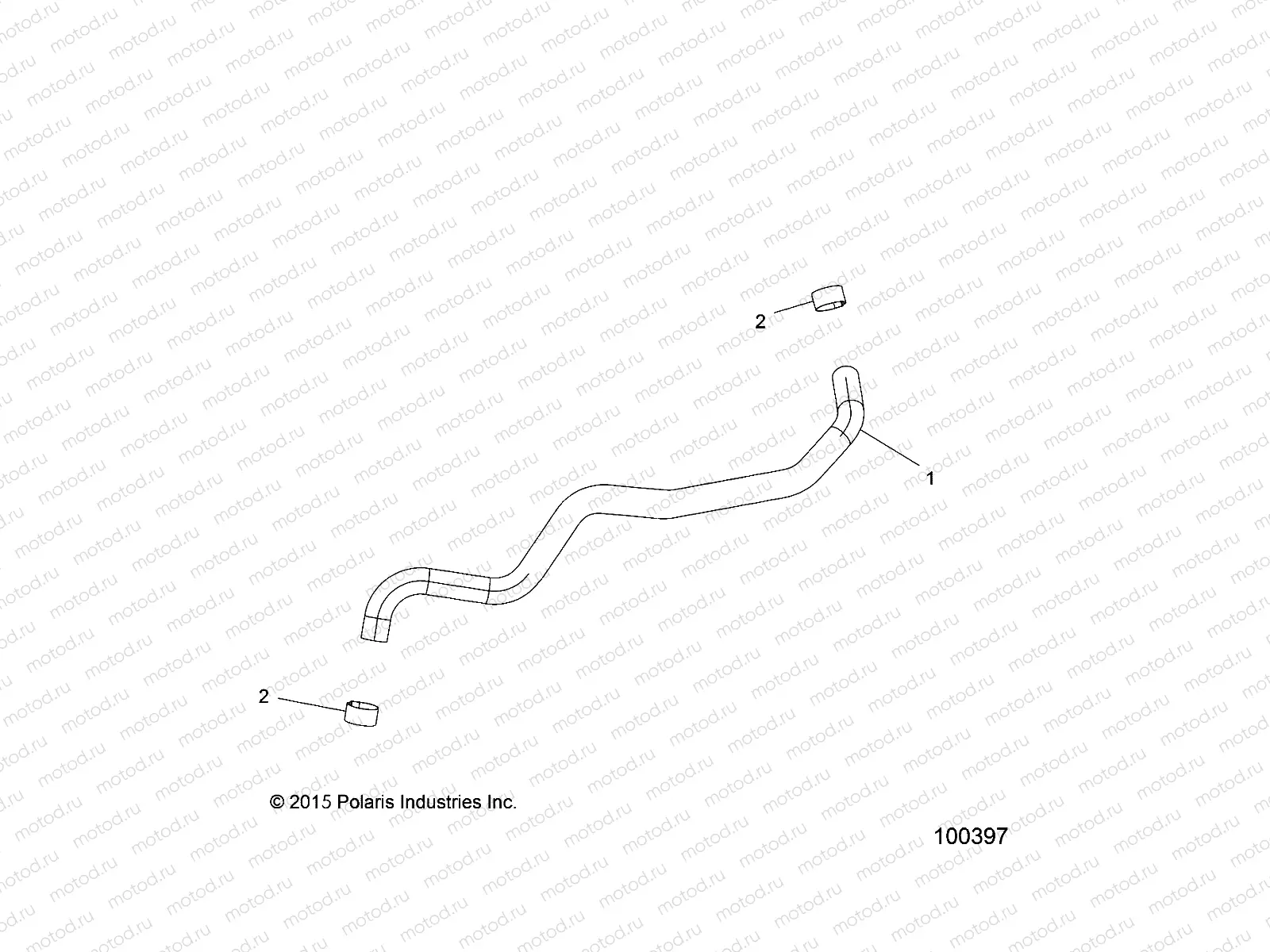 ENGINE | ENGINE, COOLING BYPASS - A18SXS95FR (100397)