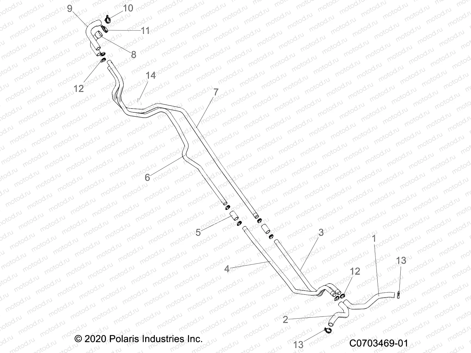 ENGINE | ENGINE, COOLING, HOSES AND RELATED - Z23RMD2KAK/AJ/BK/BJ (C0703469-01)