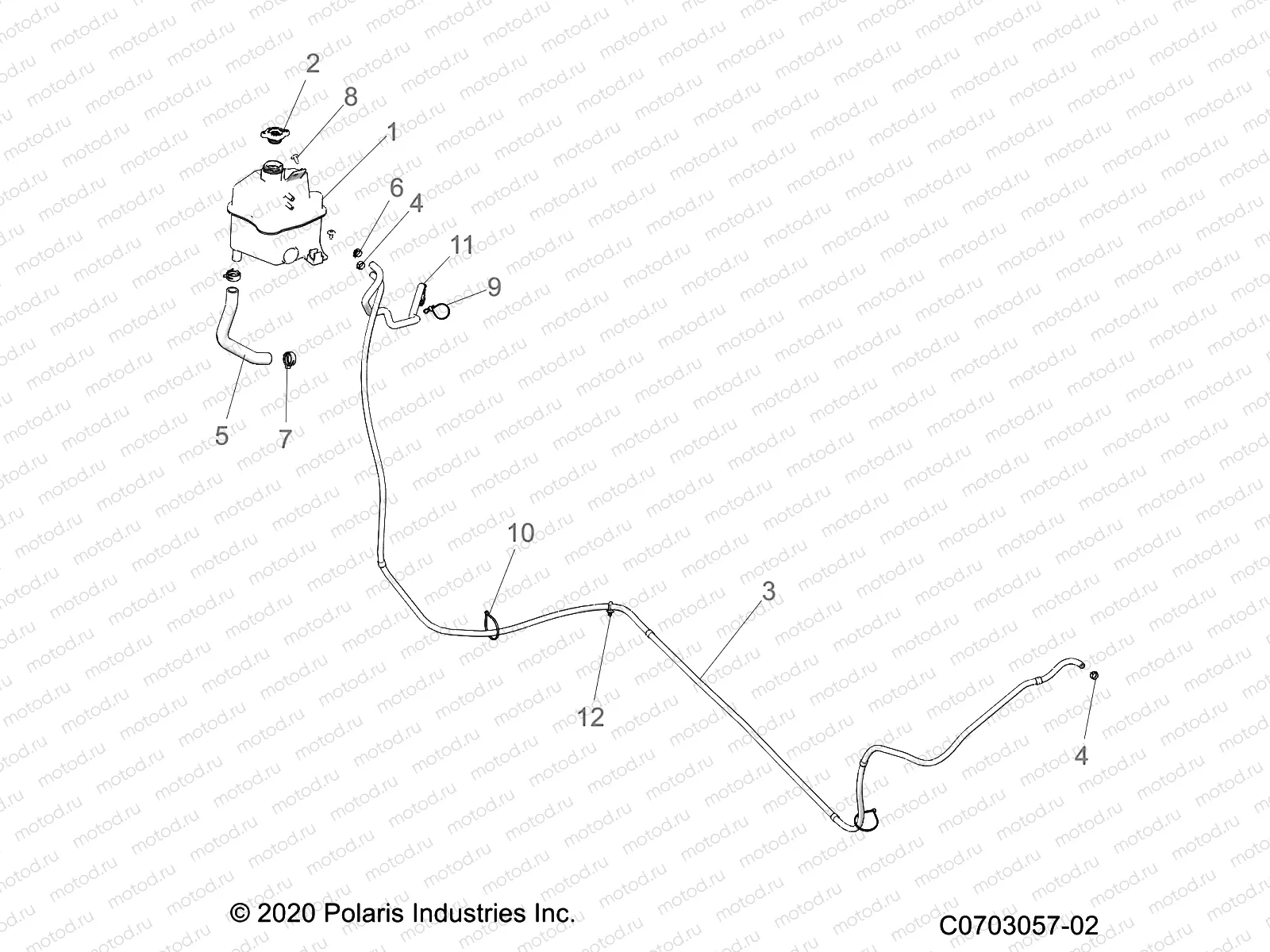 ENGINE | ENGINE, COOLING, SURGE TANK AND RELATED - Z23RMD2KAK/AJ/BK/BJ (C0703057-02)