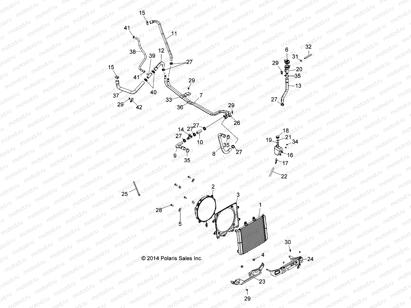ENGINE | ENGINE, COOLING SYSTEM - A16DAA57N1/E57NM (49ATVCOOL15ACE570)