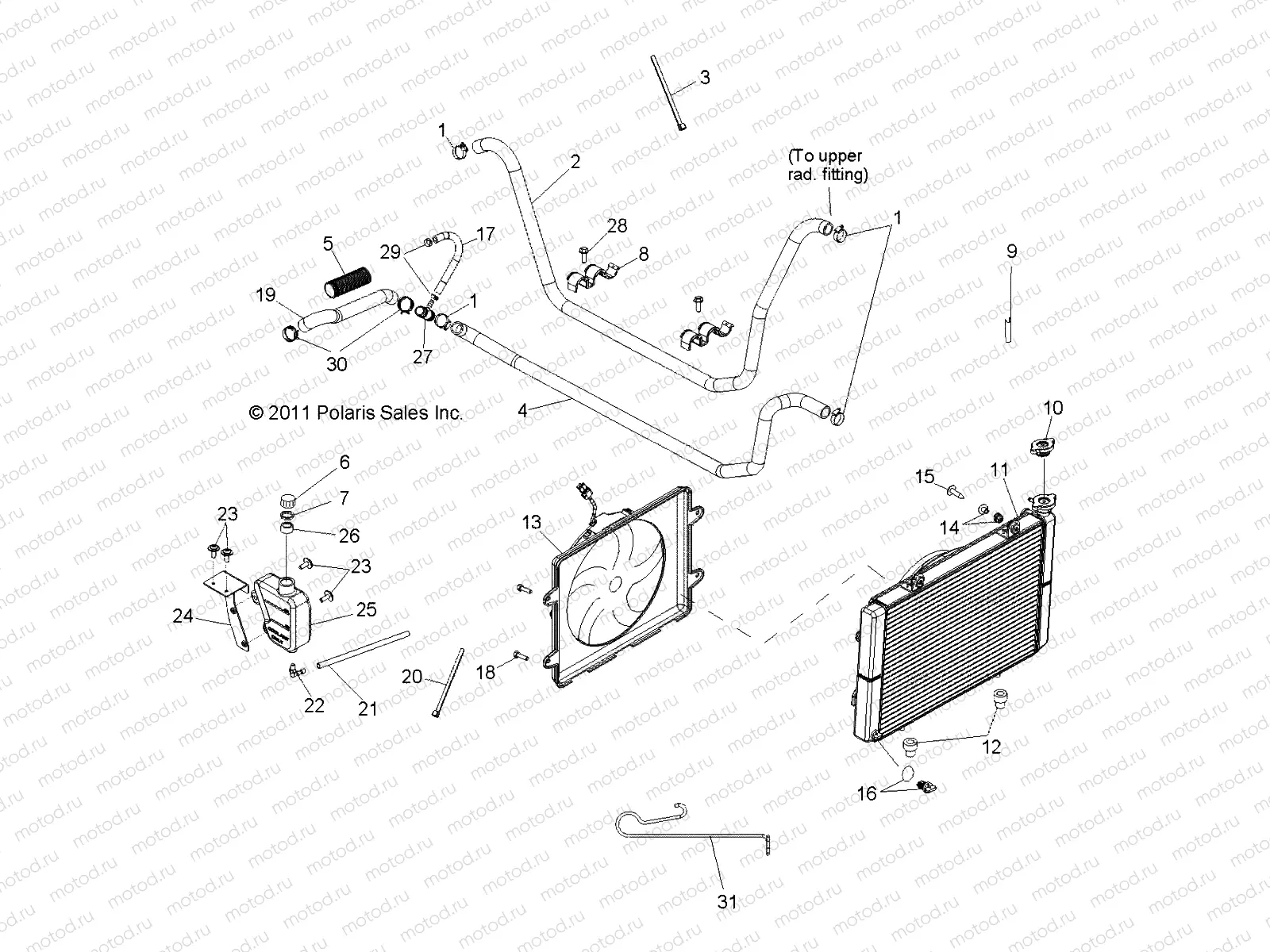 ENGINE | ENGINE, COOLING SYSTEM - R16RAA76AA/AJ (49RGRCOOL126X6)