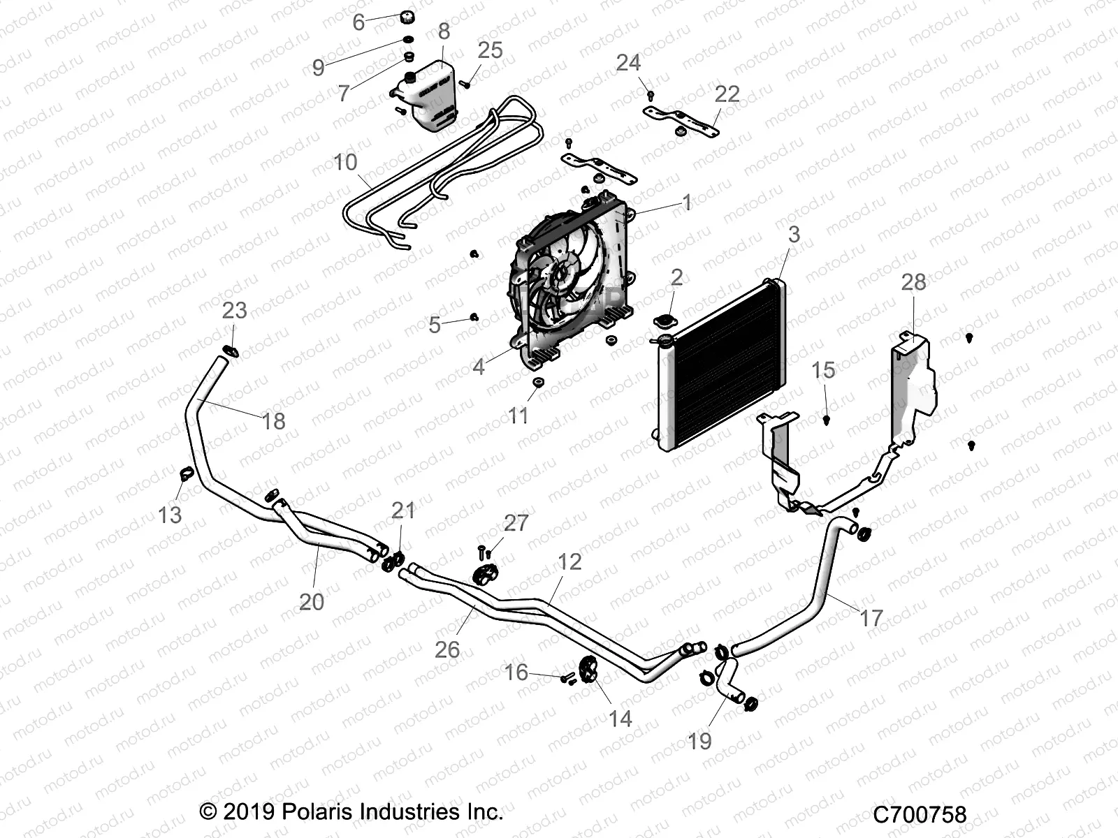 ENGINE | ENGINE, COOLING SYSTEM - R20TAA99A1/A7/B1/B7/E99A1/A7/A9/AM/AS/AZ/B1/B7/B9/BM/BS/BZ (C700758)