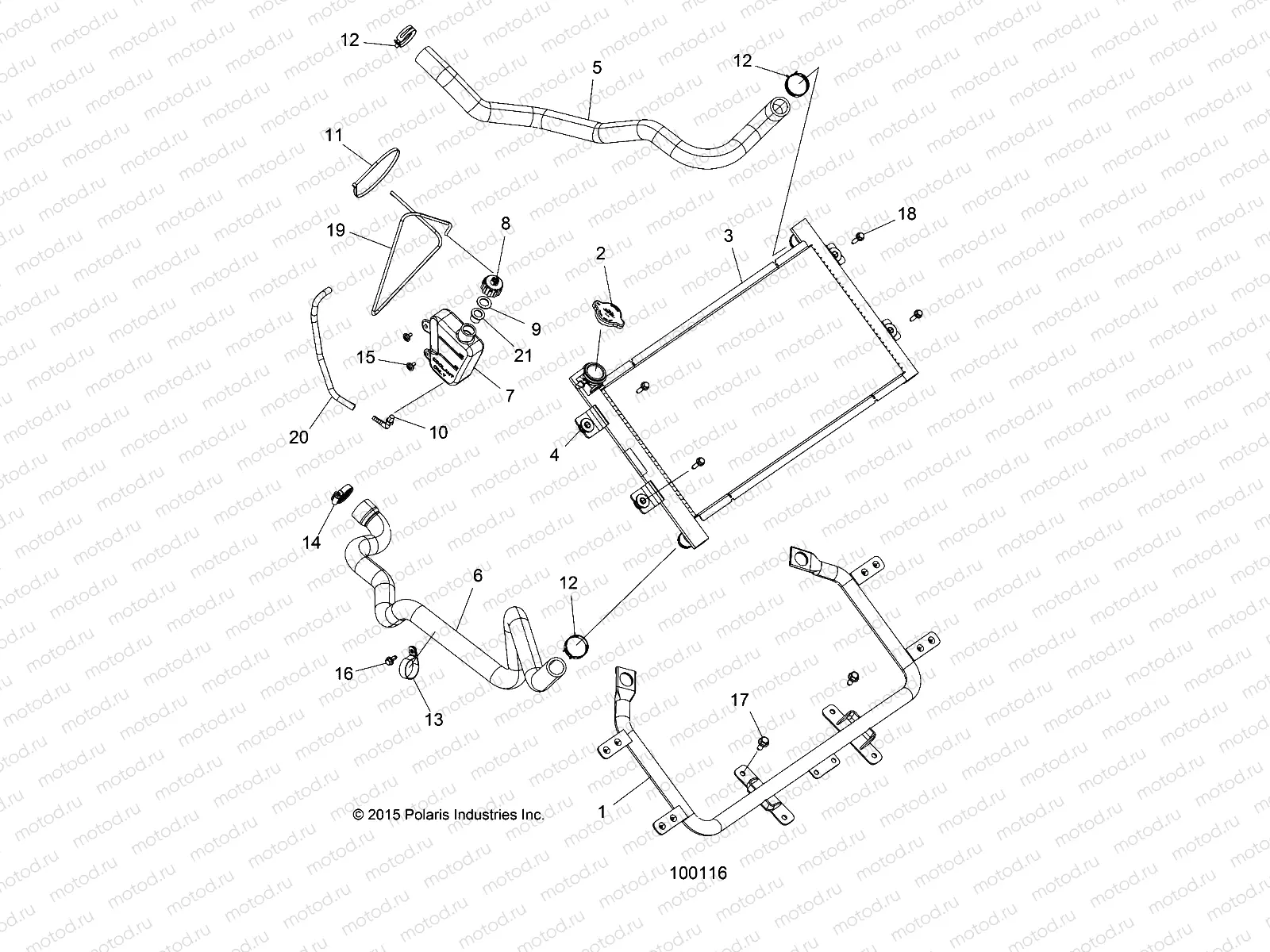 ENGINE | ENGINE, COOLING SYSTEM, RADIATOR - A16SXN85A3