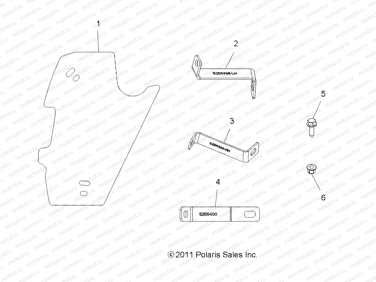 ENGINE | ENGINE, COOLING SYSTEM, RADIATOR SHIELD - A14YN8EAJ/EAT (49MVCOOL12SP850)