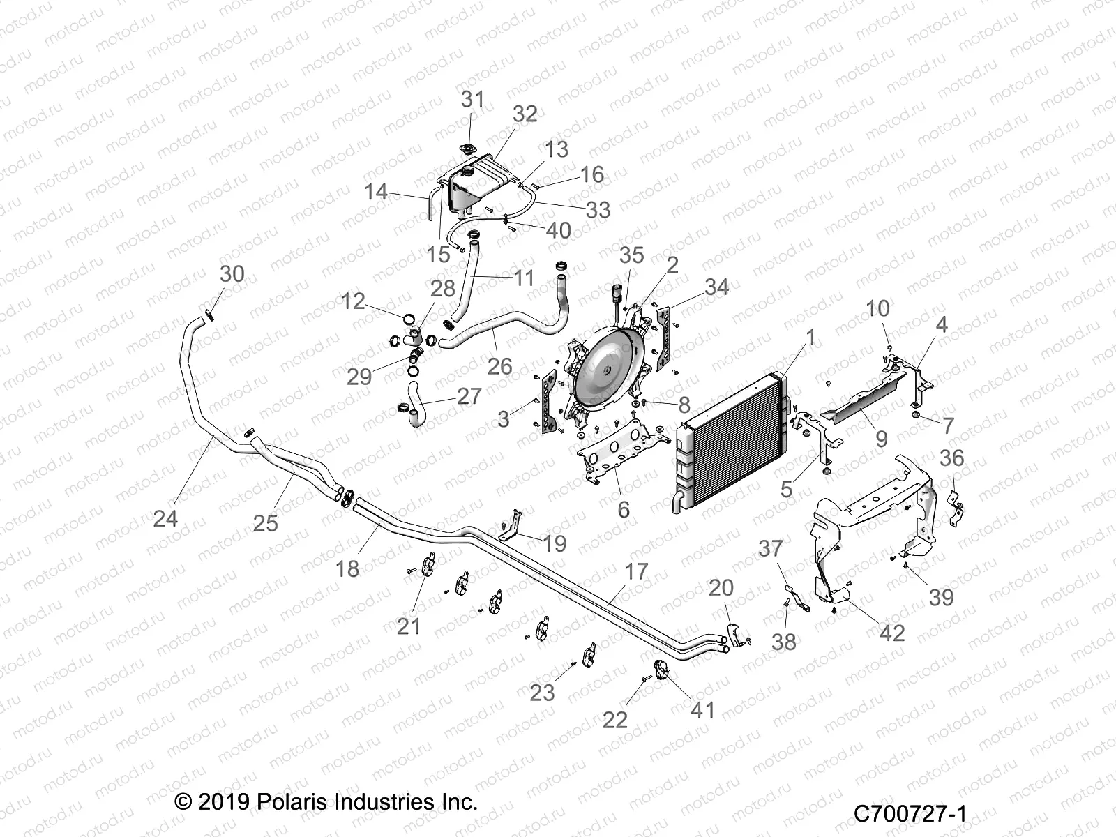 ENGINE | ENGINE, COOLING SYSTEM - Z20P4L92AG/AP/BG/BP/LG/G92AG/AP/LG (C700727-1)