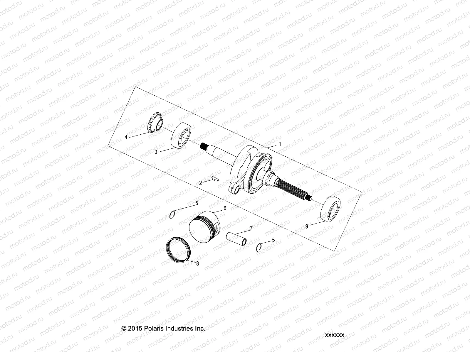 ENGINE | ENGINE, CRANKSHAFT and PISTON - A19YAF11B5/N5 (A00034)