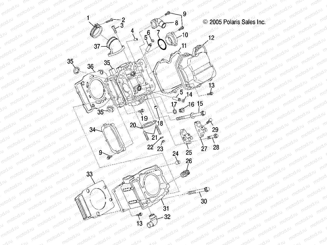 ENGINE | ENGINE, CYLINDER - A07BA50FA (4999201549920154C14)