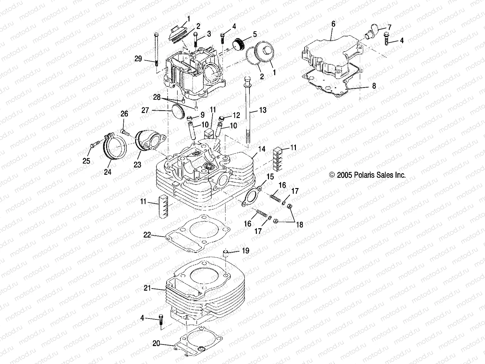 ENGINE | ENGINE, CYLINDER - A07CA32AA (4999202939920293C08)