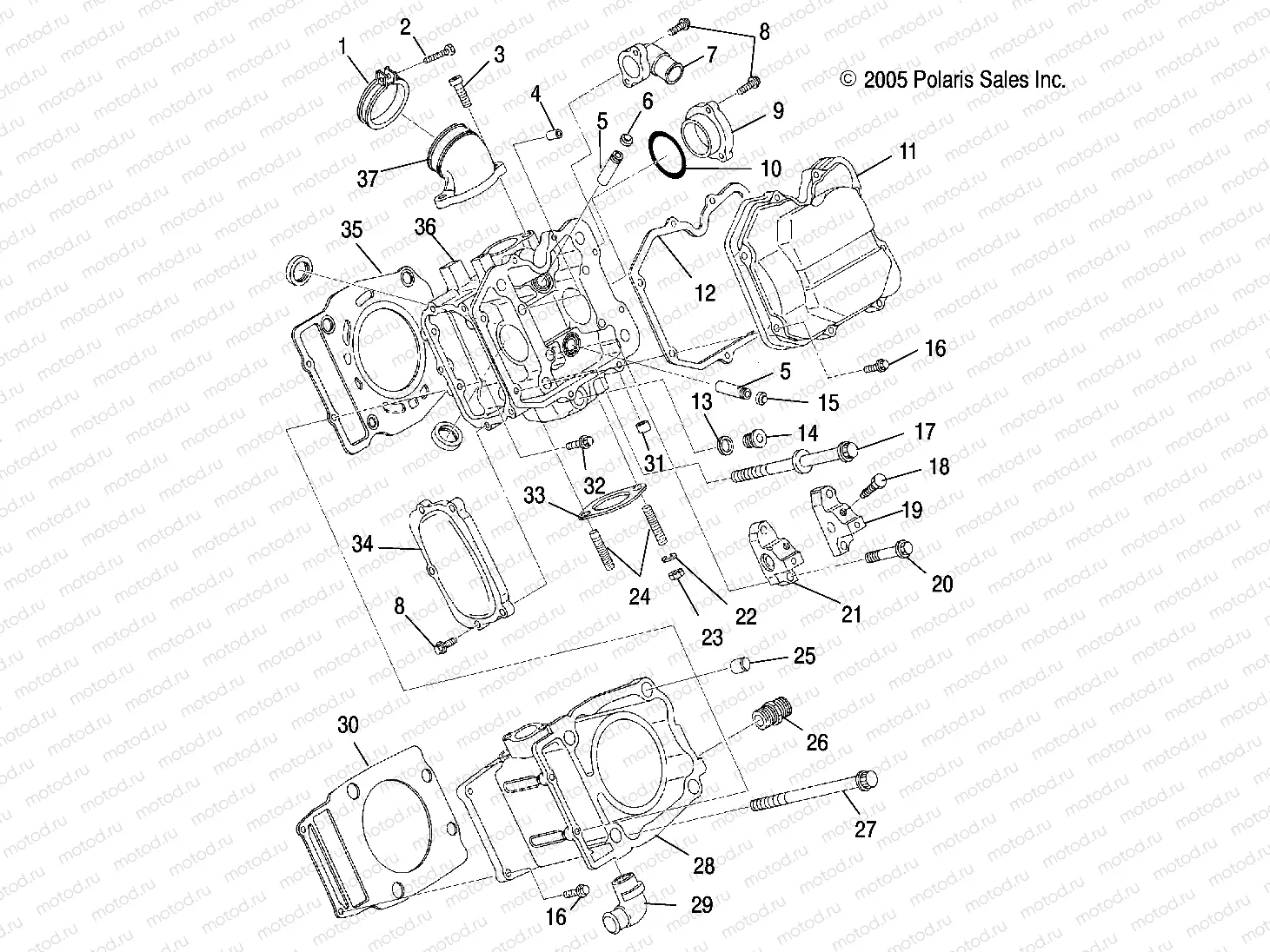 ENGINE | ENGINE, CYLINDER - A11MB46FZ (4999200059920005D05)