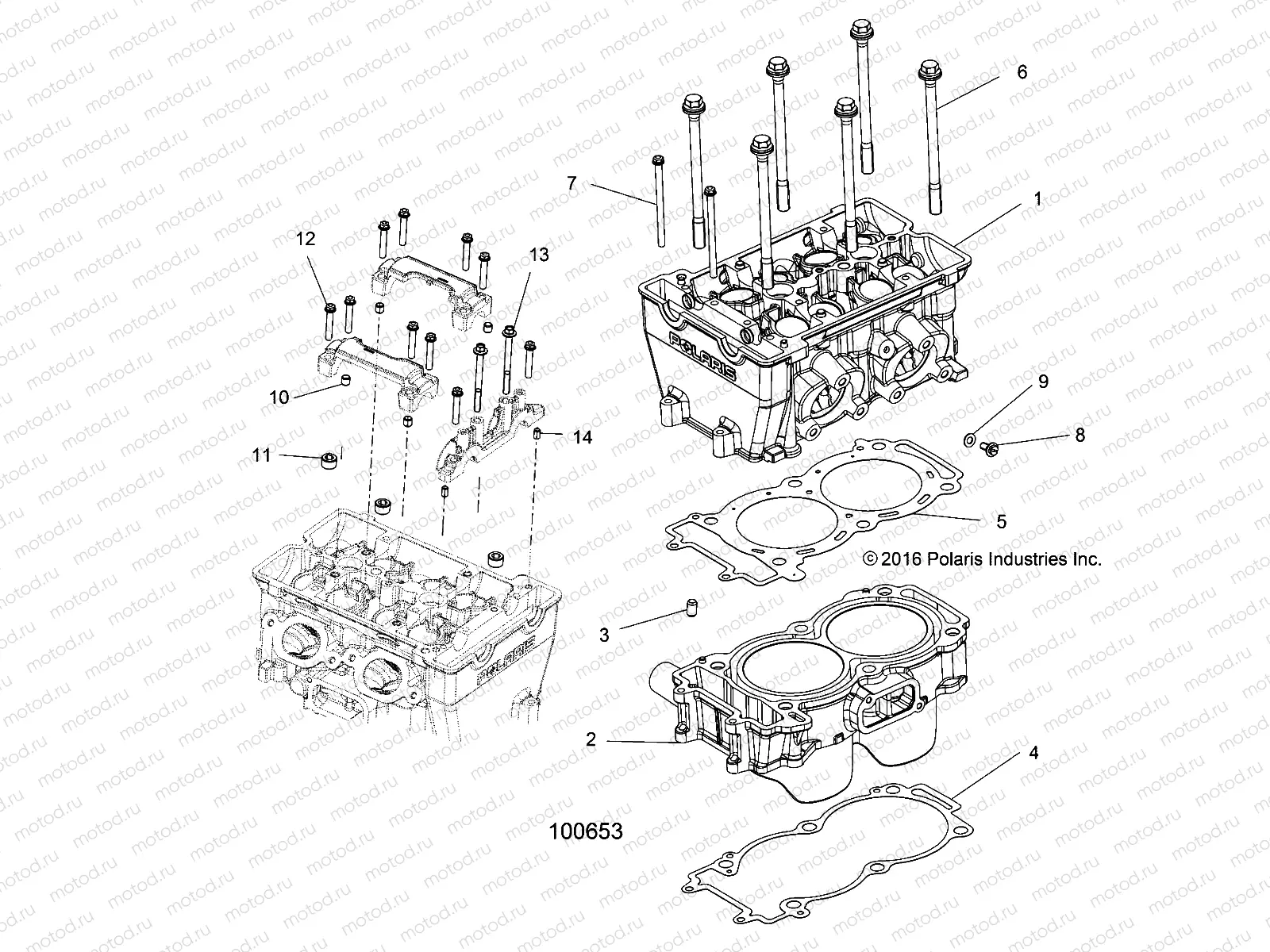 ENGINE | ENGINE, CYLINDER and HEAD - A18DCE87BB (100653)