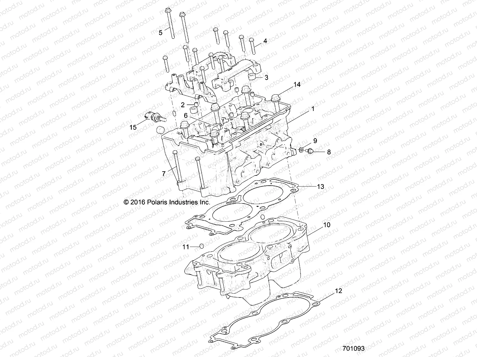 ENGINE | ENGINE, CYLINDER and HEAD - Z17VBA87A2/E87AB/AK/AM/LK (701093)