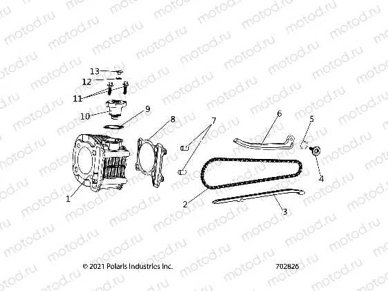 ENGINE | ENGINE, CYLINDER COMP - Z22HCB18N2 (702826)