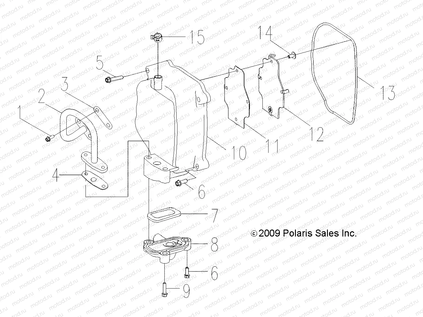 ENGINE | ENGINE, CYLINDER HEAD COVER - A09VA17AA/AD (49RGRCYLINDERHDCVR09RZR170)