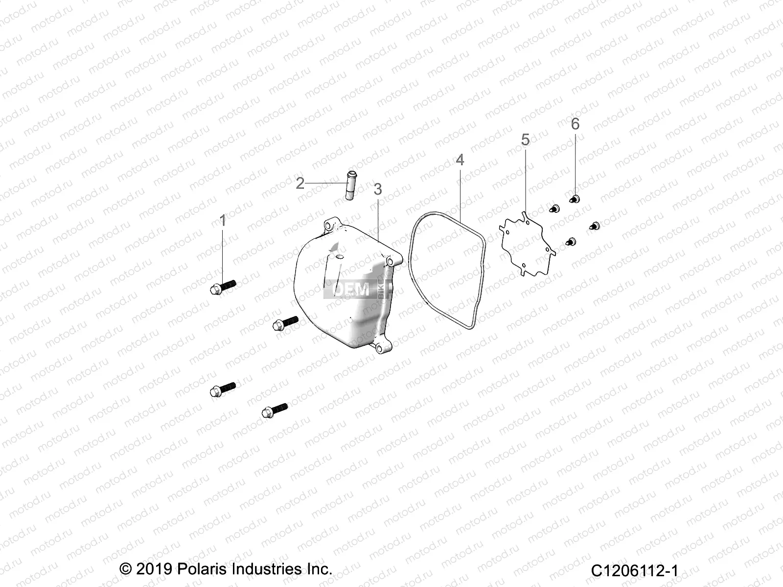 ENGINE | ENGINE, CYLINDER HEAD COVER - A23HBE07N2 (C1206112-1)