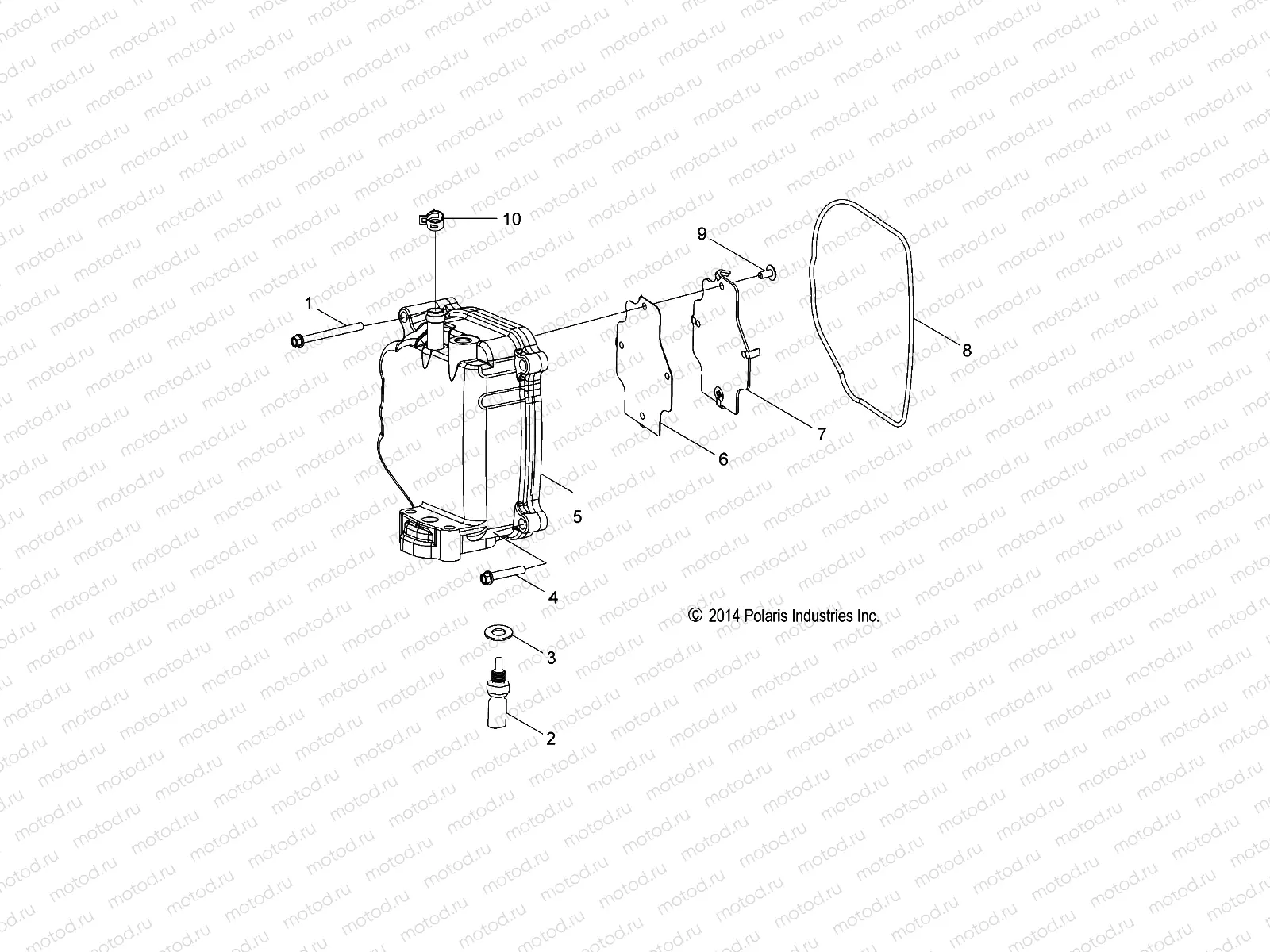 ENGINE | ENGINE, CYLINDER HEAD COVER - R15YAV17AA/AF/BA/BF (49RGRCYLINDERHDCVR15RZR170)