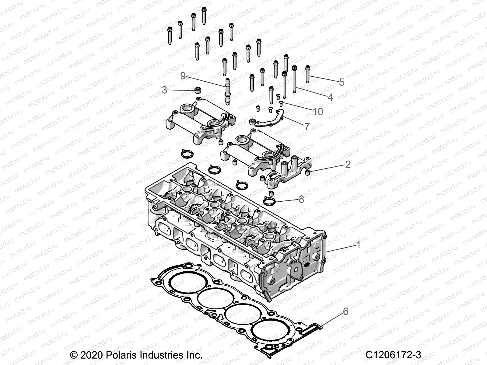 ENGINE | ENGINE, CYLINDER HEAD - Z22RML2KAL/AP/BK/BL/BP/BT (C703057)