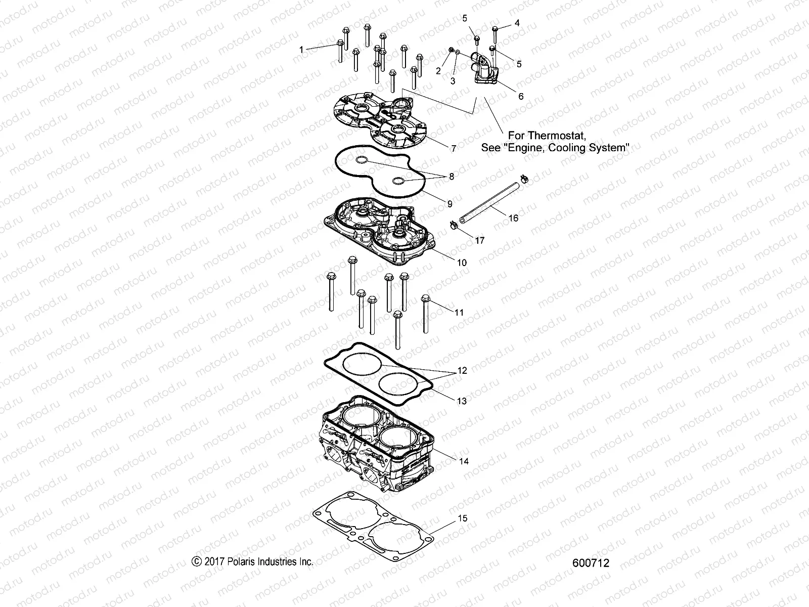 ENGINE | ENGINE, CYLINDER - S20EFS8PS ALL OPTIONS (600712)