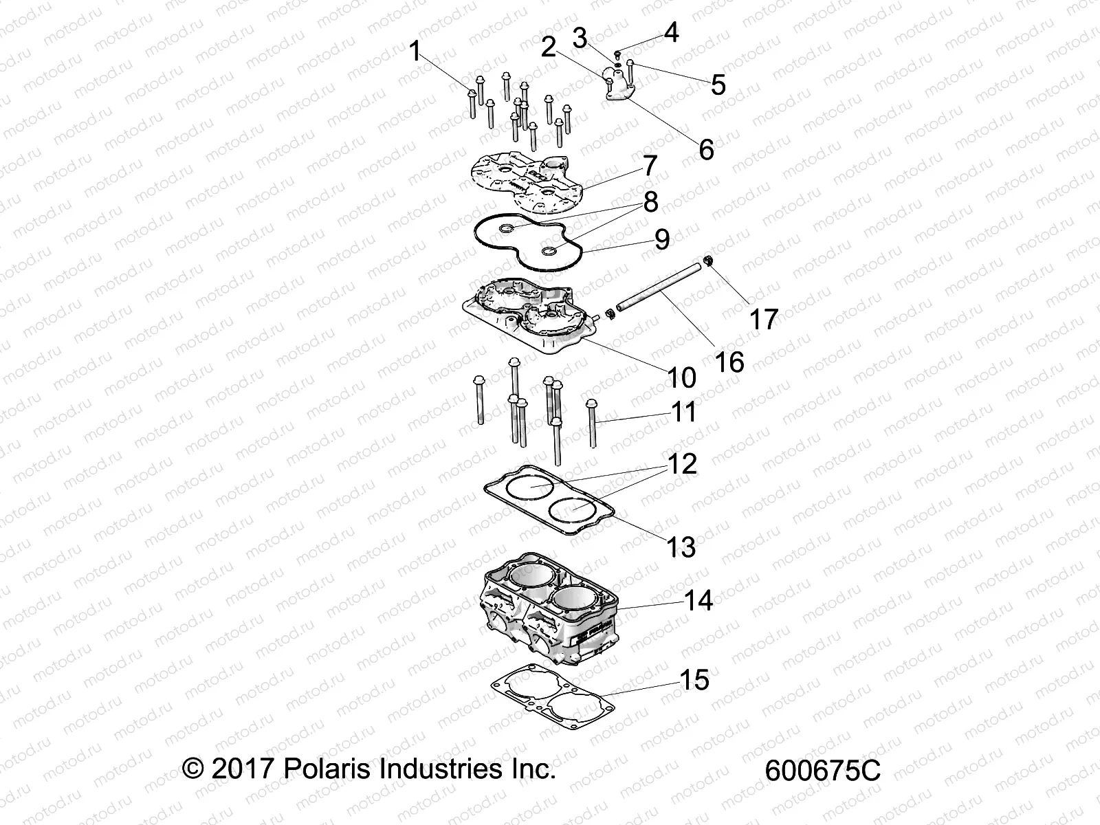 ENGINE | ENGINE, CYLINDER - S22FJE8PS/PE/FJP8PS/PE ALL OPTIONS (600675C)