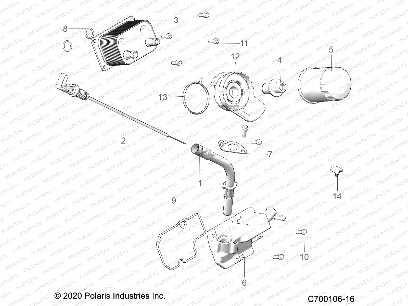 ENGINE | ENGINE, DIPSTICK AND OIL FILTER - G22GAB99CP/FP (C700106-16)